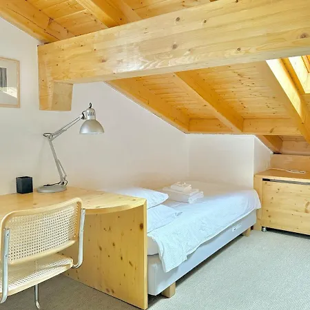 3br - Mountain View, Balcony And Parking Apartament Crans-Montana