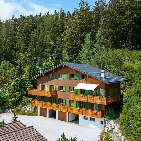 3br - Mountain View, Balcony And Parking * Crans-Montana