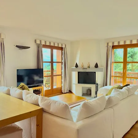 Apartment 3br - Mountain View, Balcony And Parking Crans-Montana